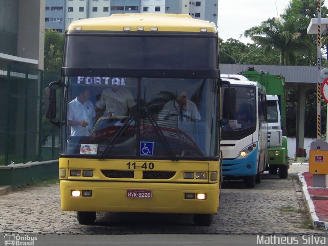 Viação Nordeste 1140 na cidade de Fortaleza, Ceará, Brasil, por Matheus Silva. Número da foto: #2782330.