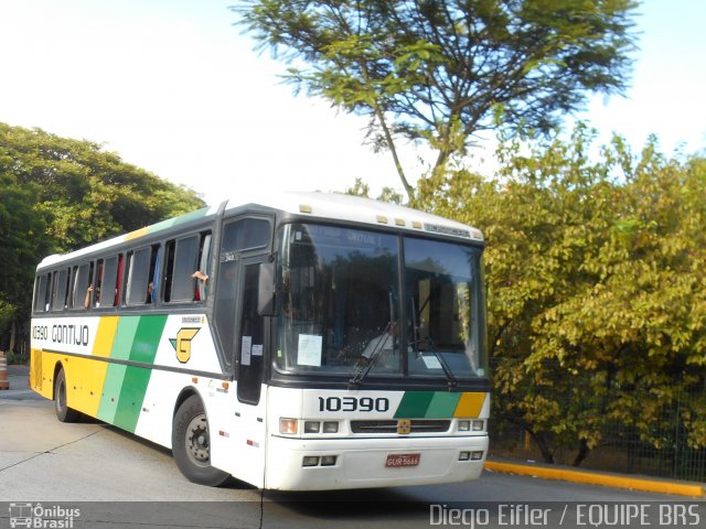 Empresa Gontijo de Transportes 10390 na cidade de São Paulo, São Paulo, Brasil, por Diego Eifler. ID da foto: 2784392.