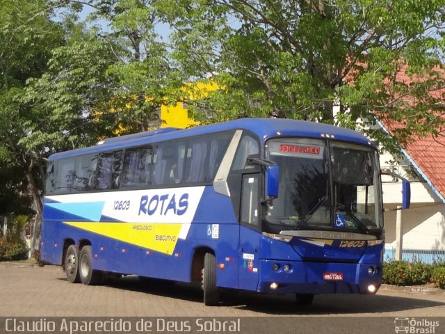 RodeRotas - Rotas de Viação do Triângulo 12603 na cidade de Ji-Paraná, Rondônia, Brasil, por Claudio Aparecido de Deus Sobral. Número da foto: #2785003.