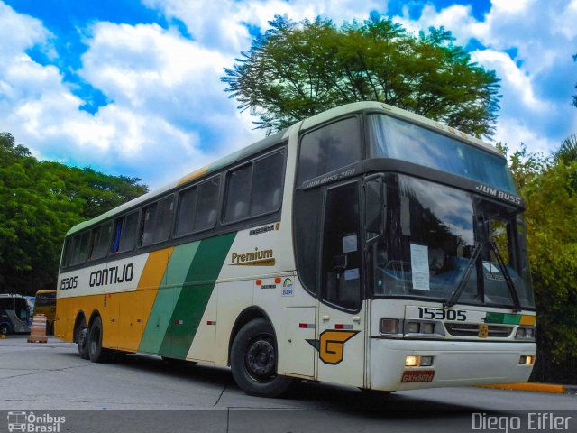 Empresa Gontijo de Transportes 15305 na cidade de São Paulo, São Paulo, Brasil, por Diego Eifler. ID da foto: 2784087.