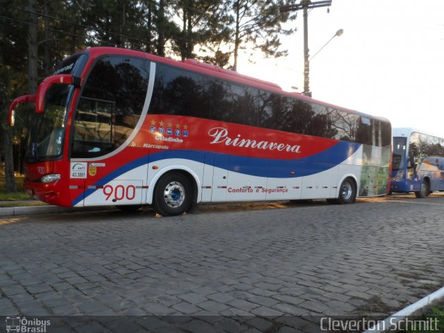 Primatur - Primavera Transportes 900 na cidade de Santa Maria, Rio Grande do Sul, Brasil, por Cleverton Schmitt. Número da foto: #2783067.