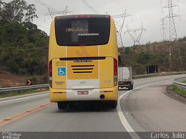 Viação Itapemirim 48111 na cidade de Rio das Ostras, Rio de Janeiro, Brasil, por Carlos Julio. Número da foto: #2784825.
