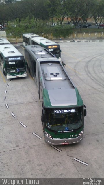 Via Sul Transportes Urbanos 5 3404 na cidade de São Paulo, São Paulo, Brasil, por Wagner Lima. Número da foto: #2784883.