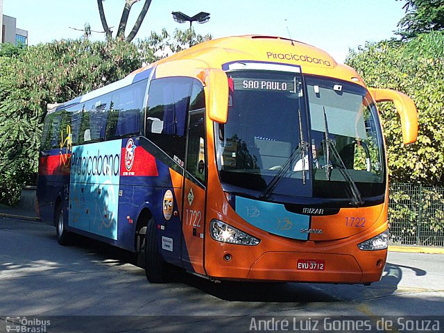 Viação Piracicabana 1722 na cidade de São Paulo, São Paulo, Brasil, por André Luiz Gomes de Souza. Número da foto: #2783270.