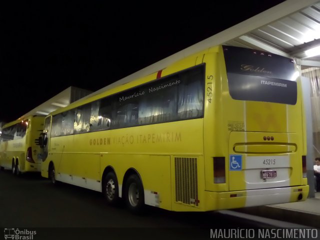 Viação Itapemirim 45215 na cidade de Belo Horizonte, Minas Gerais, Brasil, por Maurício Nascimento. Número da foto: #2784975.