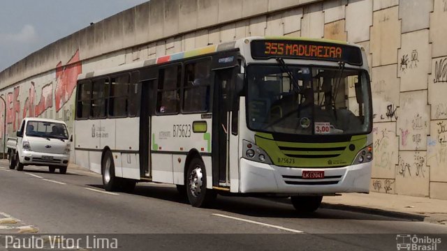 Viação Madureira Candelária B75623 na cidade de Rio de Janeiro, Rio de Janeiro, Brasil, por Paulo Vitor Lima. Número da foto: #2783201.
