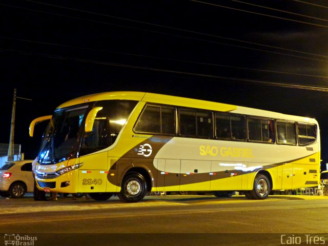 Viação São Gabriel 2940 na cidade de São Mateus, Espírito Santo, Brasil, por Caio Trés. Número da foto: #2784397.