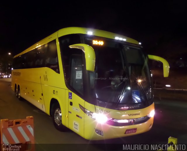 Viação Itapemirim 60505 na cidade de Belo Horizonte, Minas Gerais, Brasil, por Maurício Nascimento. Número da foto: #2784930.