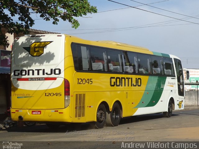 Empresa Gontijo de Transportes 12045 na cidade de Pirapora, Minas Gerais, Brasil, por Andrew Campos. Número da foto: #2784258.