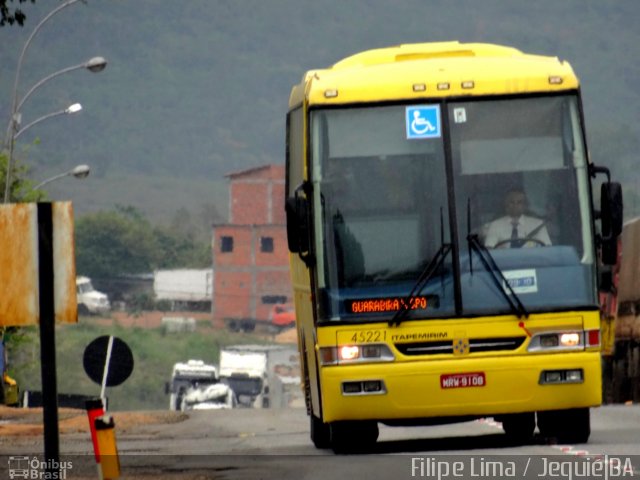 Viação Itapemirim 45221 na cidade de Jequié, Bahia, Brasil, por Filipe Lima. ID da foto: 2747887.