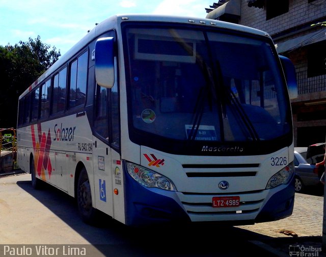 Solazer Transportes e Turismo RJ 543.194 na cidade de Belford Roxo, Rio de Janeiro, Brasil, por Paulo Vitor Lima. Número da foto: #2746826.
