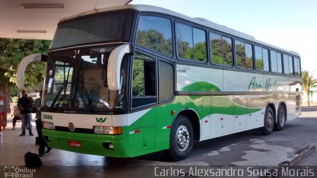 Viação Asa Verde 2000 na cidade de Aragarças, Goiás, Brasil, por Carlos Alexsandro Sousa Morais. Número da foto: #2746787.