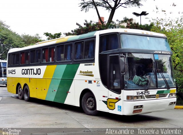 Empresa Gontijo de Transportes 11425 na cidade de São Paulo, São Paulo, Brasil, por Alexandre  Teixeira Valente. ID da foto: 2748484.