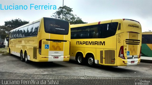 Viação Itapemirim 45501 na cidade de São Paulo, São Paulo, Brasil, por Luciano Ferreira da Silva. ID da foto: 2748040.