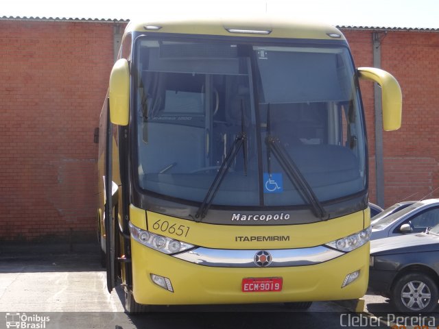Viação Itapemirim 60651 na cidade de Biguaçu, Santa Catarina, Brasil, por Cleber Luiz Pereira. Número da foto: #2746724.
