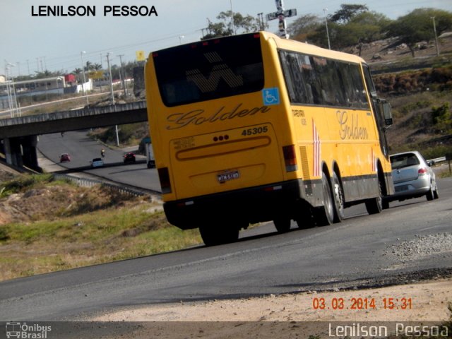 Viação Itapemirim 45305 na cidade de Caruaru, Pernambuco, Brasil, por Lenilson da Silva Pessoa. ID da foto: 2747147.