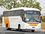 Viação Araguarina 10615 na cidade de Brasília, Distrito Federal, Brasil, por Fábio Araújo Pinto. Número da foto: #:id.