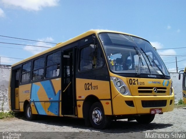 Via Metro - Auto Viação Metropolitana 215 na cidade de Maracanaú, Ceará, Brasil, por Matheus Silva. ID da foto: 2785971.