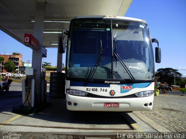 Auto Viação 1001 RJ 108.746 na cidade de Sapucaia, Rio de Janeiro, Brasil, por Lucas de Souza Pereira. ID da foto: 2785675.