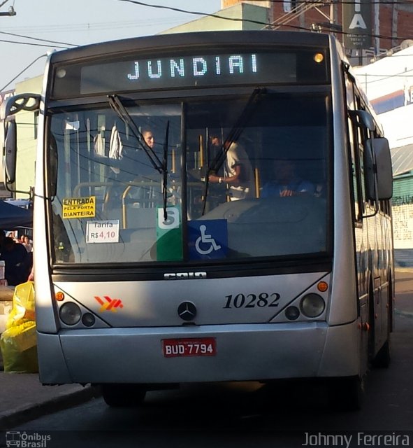 Rápido Campinas 10282 na cidade de Francisco Morato, São Paulo, Brasil, por Johnny Ferreira. ID da foto: 2787569.