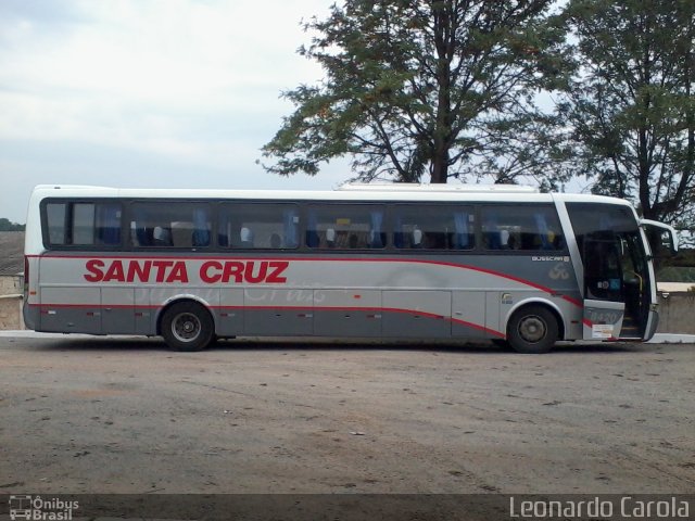 Viação Santa Cruz 8420 na cidade de Guaxupé, Minas Gerais, Brasil, por Leonardo Carola. ID da foto: 2787381.