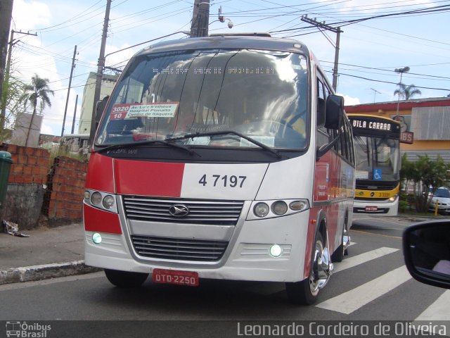 Transcooper > Norte Buss 4 7197 na cidade de São Paulo, São Paulo, Brasil, por Eduardo de Oliveira. ID da foto: 2787231.