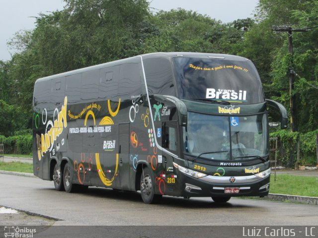 Trans Brasil > TCB - Transporte Coletivo Brasil 2513 na cidade de Recife, Pernambuco, Brasil, por Luiz Carlos de Santana. Número da foto: #2791056.