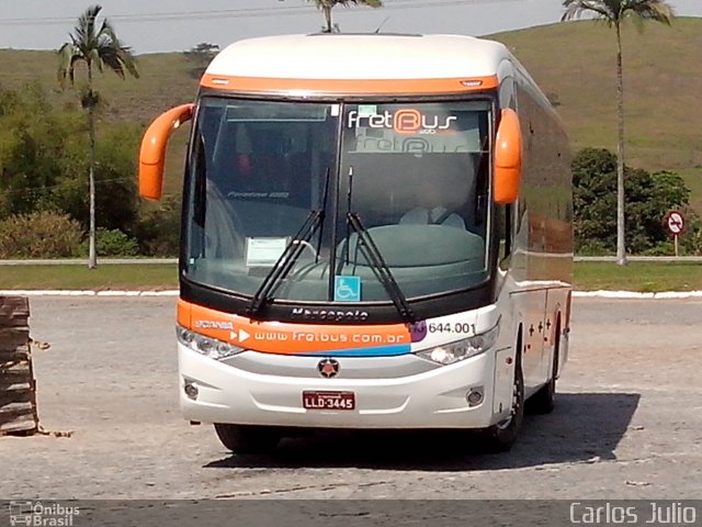 FretBus Fretamento e Turismo 4001 na cidade de Casimiro de Abreu, Rio de Janeiro, Brasil, por Carlos Julio. Número da foto: #2789377.