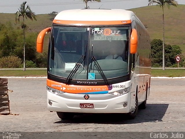 FretBus Fretamento e Turismo 4001 na cidade de Casimiro de Abreu, Rio de Janeiro, Brasil, por Carlos Julio. ID da foto: 2789377.