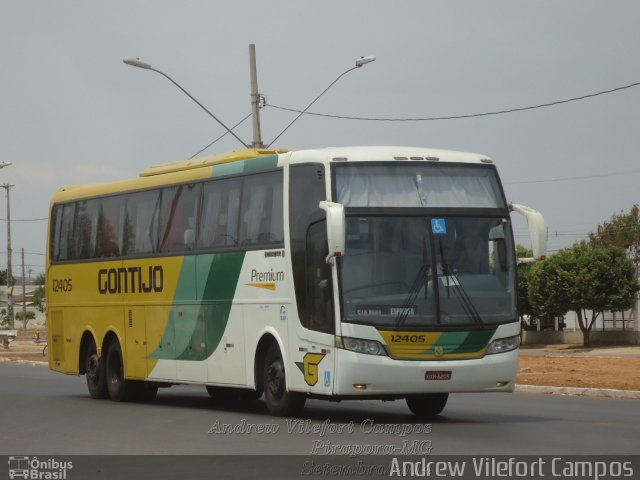Empresa Gontijo de Transportes 12405 na cidade de Pirapora, Minas Gerais, Brasil, por Andrew Campos. Número da foto: #2790523.