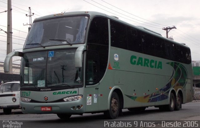 Viação Garcia 7767 na cidade de São Paulo, São Paulo, Brasil, por Cristiano Soares da Silva. Número da foto: #2791191.