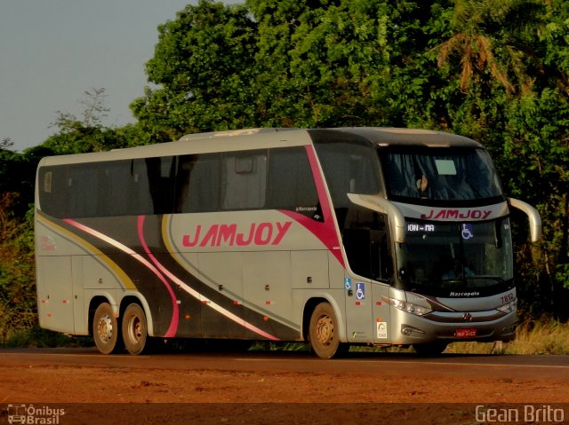 Viação Jam Joy 7812 na cidade de Porto Franco, Maranhão, Brasil, por Gean Brito. Número da foto: #2790460.