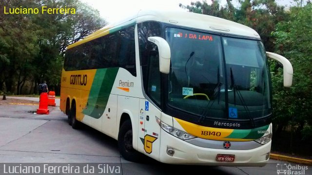 Empresa Gontijo de Transportes 18140 na cidade de São Paulo, São Paulo, Brasil, por Luciano Ferreira da Silva. Número da foto: #2791002.