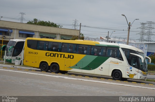 Empresa Gontijo de Transportes 18530 na cidade de São José dos Campos, São Paulo, Brasil, por Douglas Alvim. Número da foto: #2791690.