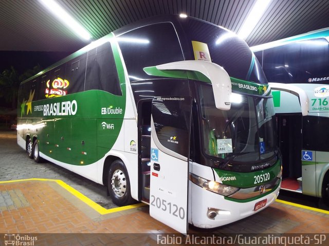 Expresso Brasileiro 205120 na cidade de Guaratinguetá, São Paulo, Brasil, por Fabio Alcantara. Número da foto: #2792473.