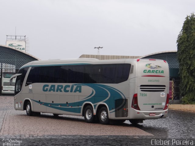 Viação Garcia 7856 na cidade de Londrina, Paraná, Brasil, por Cleber Luiz Pereira. ID da foto: 2792227.