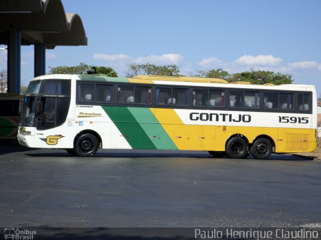 Empresa Gontijo de Transportes 15915 na cidade de Montes Claros, Minas Gerais, Brasil, por Paulo Henrique Claudino. ID da foto: 2793329.