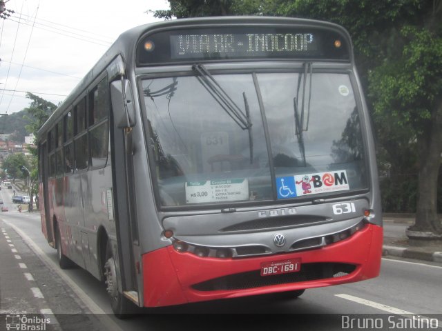 Viação Fervima 631 na cidade de Taboão da Serra, São Paulo, Brasil, por Bruno Santino. Número da foto: #2792853.