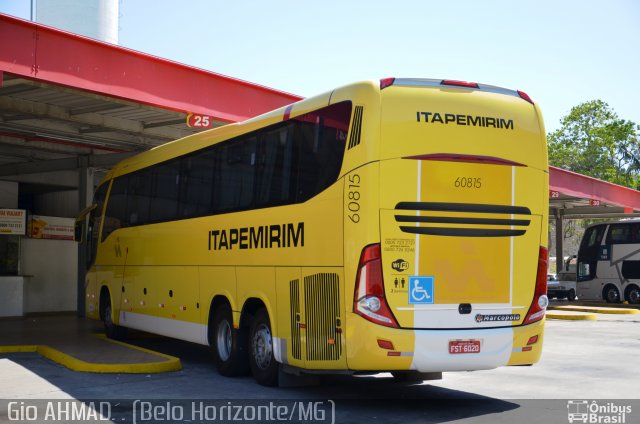 Viação Itapemirim 60815 na cidade de Guaratinguetá, São Paulo, Brasil, por Giovanini Mendes do Carmo. ID da foto: 2792599.