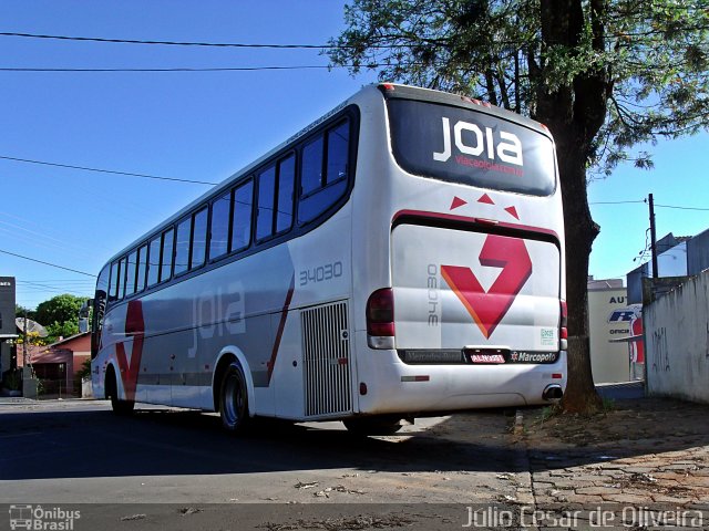 Viação Jóia > Expresso Jóia 34030 na cidade de Telêmaco Borba, Paraná, Brasil, por Júlio César de Oliveira. ID da foto: 2794285.