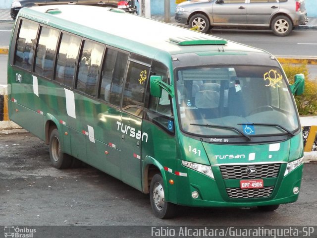 Tursan - Turismo Santo André 141 na cidade de Aparecida, São Paulo, Brasil, por Fabio Alcantara. Número da foto: #2795978.
