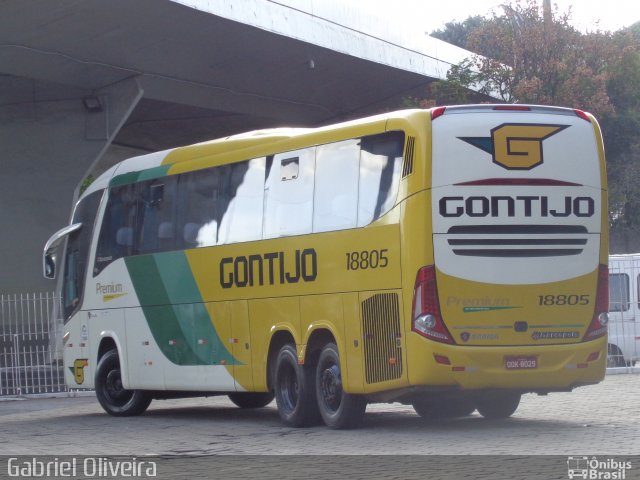 Empresa Gontijo de Transportes 18805 na cidade de Belo Horizonte, Minas Gerais, Brasil, por Gabriel Oliveira. Número da foto: #2795854.