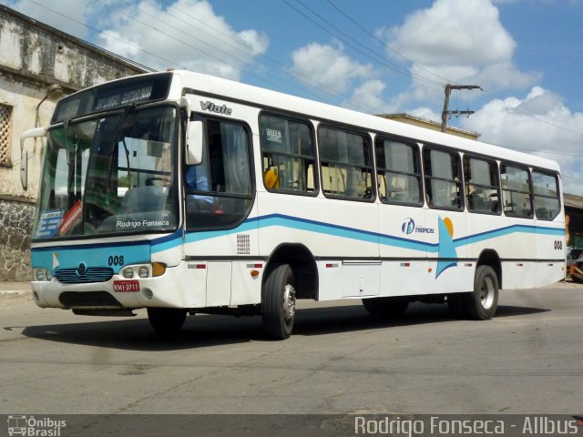 Transporte Tropical 008 na cidade de Rio Largo, Alagoas, Brasil, por Rodrigo Fonseca. Número da foto: #2794928.