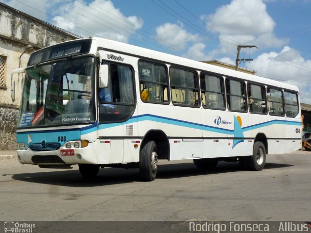 Transporte Tropical 008 na cidade de Rio Largo, Alagoas, Brasil, por Rodrigo Fonseca. ID da foto: 2794928.