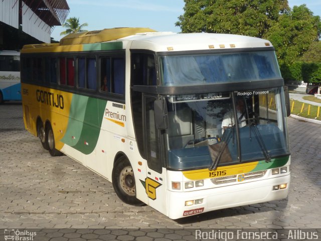 Empresa Gontijo de Transportes 15115 na cidade de Maceió, Alagoas, Brasil, por Rodrigo Fonseca. Número da foto: #2794994.
