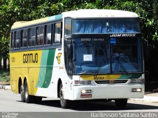 Empresa Gontijo de Transportes 11210 na cidade de Vitória da Conquista, Bahia, Brasil, por Harllesson Santana Santos. ID da foto: 2794661.