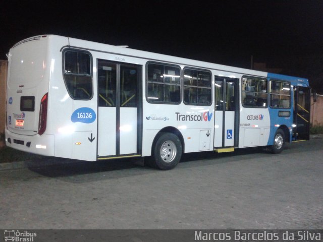 Expresso Santa Paula 16136 na cidade de Serra, Espírito Santo, Brasil, por Marcos Barcelos da Silva. Número da foto: #2795263.