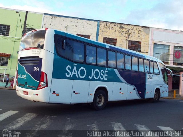 Rodoviário e Turismo São José 1344 na cidade de Aparecida, São Paulo, Brasil, por Fabio Alcantara. Número da foto: #2795979.