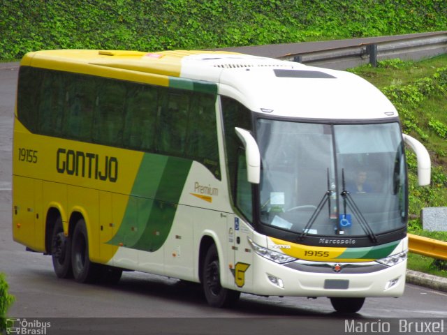 Empresa Gontijo de Transportes 19155 na cidade de Caxias do Sul, Rio Grande do Sul, Brasil, por Marcio  Bruxel. Número da foto: #2797696.