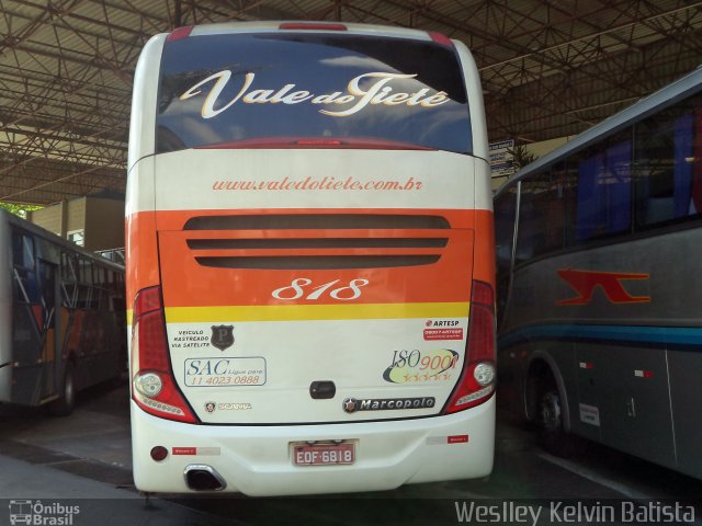 Viação Vale do Tietê 818 na cidade de Boituva, São Paulo, Brasil, por Weslley Kelvin Batista. Número da foto: #2797757.